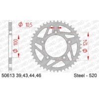 800Wx800H-1074675002-1 AFAM Standaard staal achtertandwiel 50613 - 520