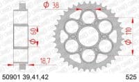 800Wx800H-1074685001-1 AFAM Staal standaard achtertandwiel 50901 - 525
