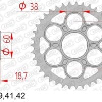 800Wx800H-1074685001-1 AFAM Staal standaard achtertandwiel 50901 - 525