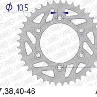 AFAM Aluminium achtertandwiel 51602 - 520