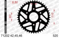 800Wx800H-1074716002-1 AFAM Staal standaard achtertandwiel 71202 - 520