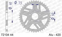 800Wx800H-1074729001-1 AFAM Aluminium achtertandwiel 72104 - 420