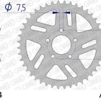 800Wx800H-1074729001-1 AFAM Aluminium achtertandwiel 72104 - 420