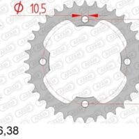 800Wx800H-1074742002-1 AFAM Staal standaard achtertandwiel 74300 - 520