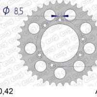 800Wx800H-1074744001-1 AFAM Aluminium achtertandwiel 78303 - 520