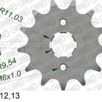 800Wx800H-1074765002-1 AFAM Staal standaard voortandwiel 20313 520