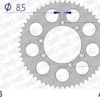 800Wx800H-1074801001-1 AFAM Aluminium achtertandwiel 93111 - 428