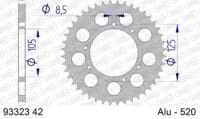 800Wx800H-1074811001-1 AFAM Aluminium achtertandwiel 93323 - 520