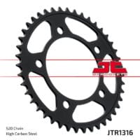 JT SPROCKETS Staal standaard achtertandwiel 1316 - 520