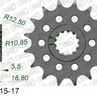 800Wx800H-1075203002-1 AFAM Staal standaard voortandwiel 20617 - 520