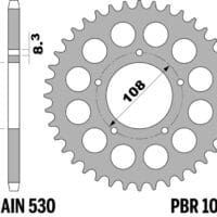 800Wx800H-1075228015-1 PBR Staal C45 standaard achtertandwiel 1022 - 530