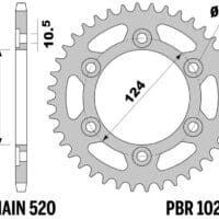 800Wx800H-1075230003-1 PBR Staal C45 standaard achtertandwiel 1027 - 520