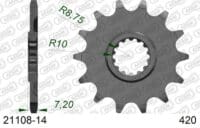 800Wx800H-1075246001-1 AFAM Staal standaard voortandwiel 21108 420