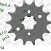 800Wx800H-1075314002-1 AFAM Staal standaard voortandwiel 21207 - 428