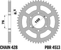 800Wx800H-1075344001-1 PBR Standaard achtertandwiel staal - 428