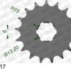 800Wx800H-1075546001-1 AFAM Staal standaard voortandwiel 21600 - 530