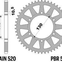 800Wx800H-1075564002-1 PBR Staal C45 standaard achtertandwiel 504 - 520