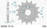 800Wx800H-1075942002-1 AFAM Staal standaard voortandwiel 22405 520