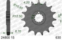 800Wx800H-1076463001-1 AFAM Staal standaard voortandwiel 24800 - 630