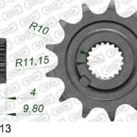 800Wx800H-1076832001-1 AFAM Staal standaard voortandwiel 43303 - 520