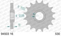 800Wx800H-1077182001-1 AFAM Staal standaard voortandwiel 94503 - 530
