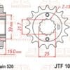 800Wx800H-1077200001-1 JT SPROCKETS Staal standaard voortandwiel 1042 - 520