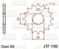 800Wx800H-1077211001-1 JT SPROCKETS Staal standaard voortandwiel 1183 - 525