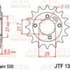 800Wx800H-1077224003-1 JT SPROCKETS Staal standaard voortandwiel 1309 - 520