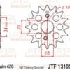 JT SPROCKETS Staal zelfreinigend voortandwiel 1310 - 420