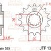 800Wx800H-1077233001-1 JT SPROCKETS Staal standaard voortandwiel 1332 - 525
