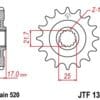 800Wx800H-1077242001-1 JT SPROCKETS Staal standaard voortandwiel 1381 - 520