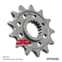 JT SPROCKETS Staal zelfreinigend voortandwiel 1441 - 520
