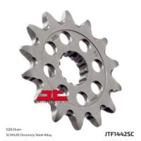 JT SPROCKETS Staal zelfreinigend voortandwiel 1442 - 520