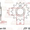 800Wx800H-1077283001-1 JT SPROCKETS Staal standaard voortandwiel 1577 - 520