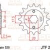 800Wx800H-1077312002-1 JT SPROCKETS Staal standaard voortandwiel 266 - 520