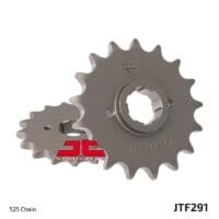 JT SPROCKETS Staal standaard voortandwiel 291 - 525