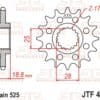 800Wx800H-1077368001-1 JT SPROCKETS Staal standaard voortandwiel 405 - 525