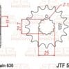 800Wx800H-1077413001-1 JT SPROCKETS Staal standaard voortandwiel 518 - 630