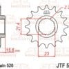 800Wx800H-1077448002-1 JT SPROCKETS Staal standaard voortandwiel 577 - 520