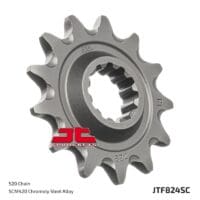 JT SPROCKETS Staal zelfreinigend voortandwiel 824 - 520