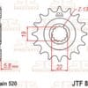 JT SPROCKETS Staal zelfreinigend voortandwiel 825 - 520