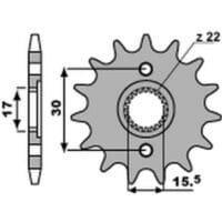 800Wx800H-1077669001-1 PBR Staal standaard voortandwiel 332M - 428