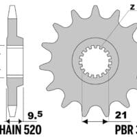 800Wx800H-1077679001-1 PBR Staal standaard voortandwiel 342 - 520