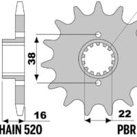 800Wx800H-1077716001-1 PBR Staal standaard voortandwiel 490 - 520