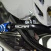 SCAR Gear Shift Lever Black/Blue Endpiece
