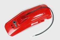 UFO Achterspatbord + licht rood Honda XR600R