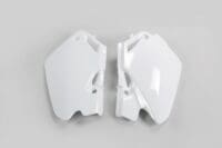 UFO Zijnummerplaten wit Honda CR85R/85RB