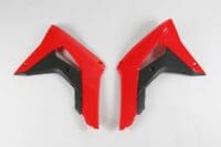 UFO Radiateurkappen OEM kleur rood/zwart Honda CRF450R