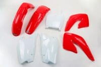 UFO Plastic kit OEM kleur rood/wit Honda CR125R/250R