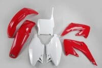 UFO Plastic kit OEM kleur rood/wit Honda CR125R/250R